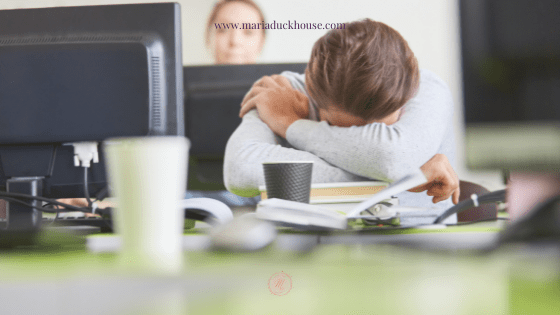 Choose From 14 Ways To Get Back From Burnout | Soulfully Maria depressed-defeated