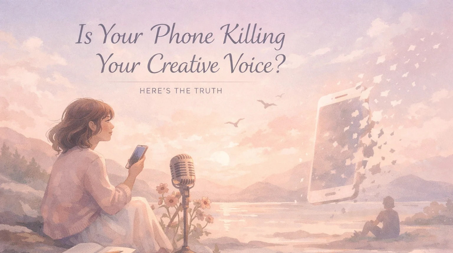 Is Your Phone Killing Your Creative Voice? Here's the Truth | Soulfully Maria Phone-killing-your-creative-voice