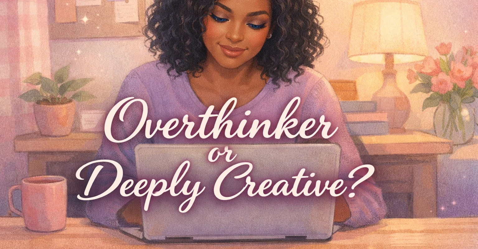 Are You a Chronic Overthinker or Just Deeply Creative? (And How to Stop Overthinking Either Way) | Soulfully Maria %alt%