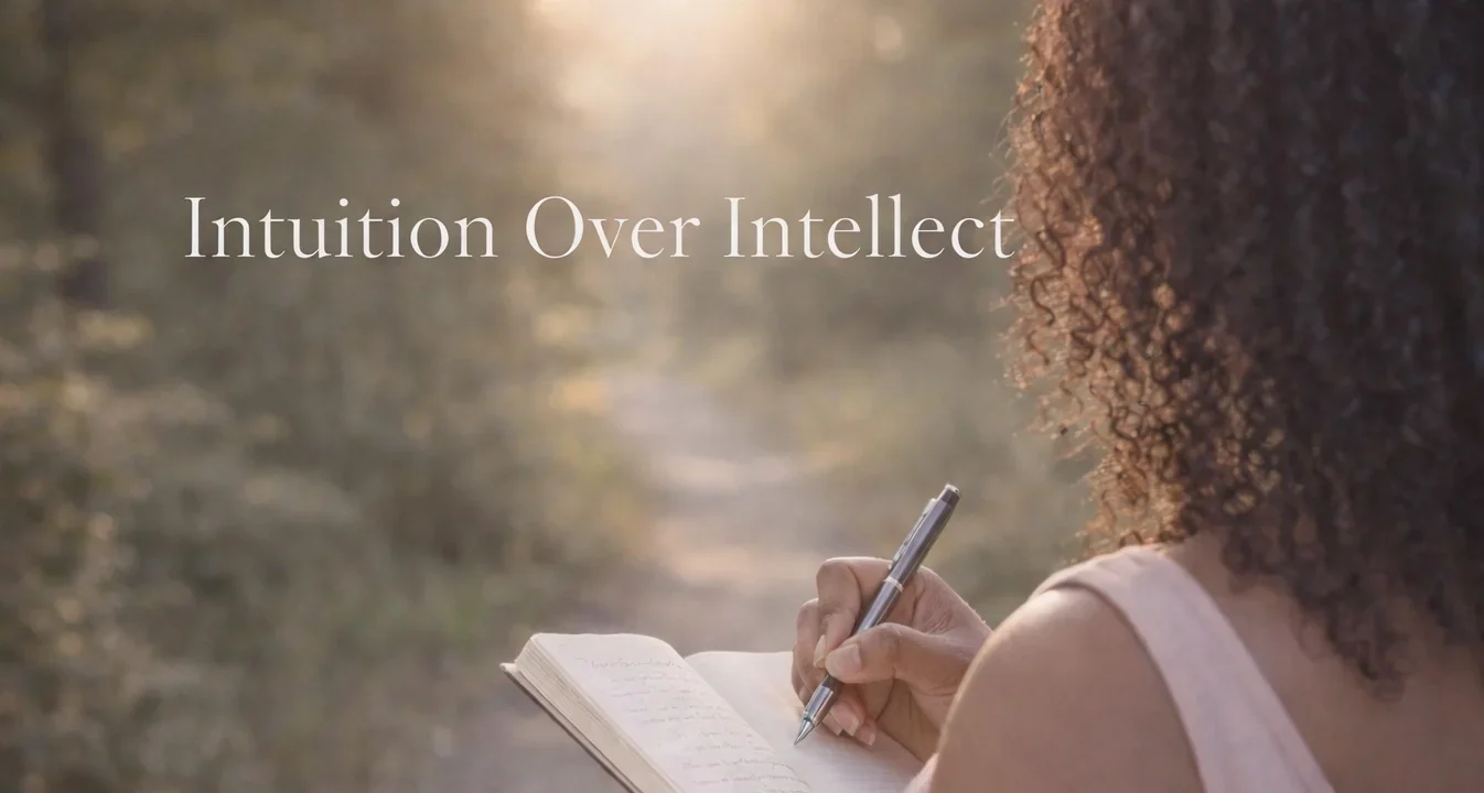Intuition Over Intellect: How to Stop Overthinking Your Next Big Move | Soulfully Maria %alt%