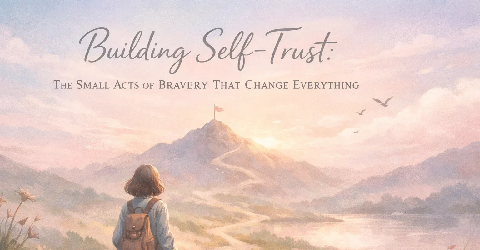 Building Self-Trust: The Small Acts of Bavery That Change Everything | Soulfully Maria small-acts-bravery