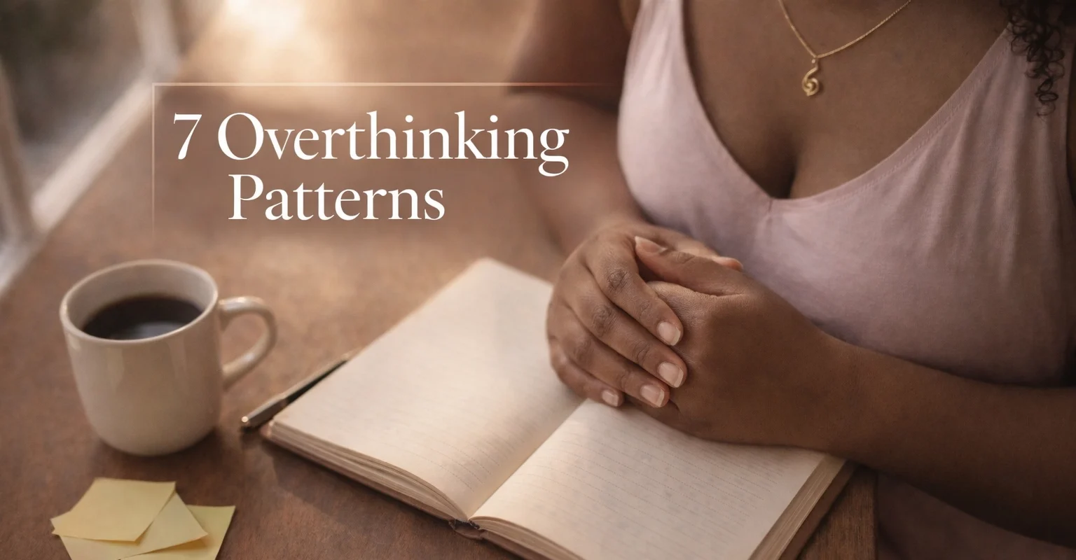 7 Overthinking Patterns That Keep You Stuck (And How Your Inner Critic Tricks You) | Soulfully Maria %alt%