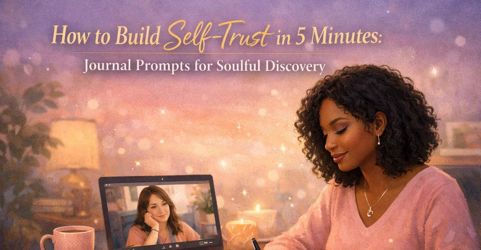How to Build Self-Trust in 5 Minutes: Journal Prompts for Soulful Discovery | Soulfully Maria %alt%