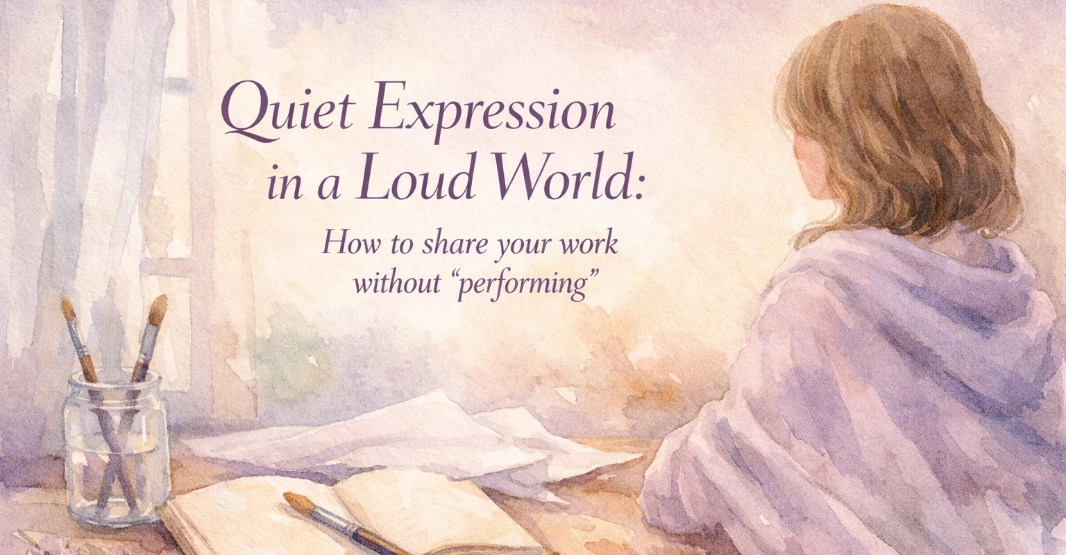 Creative Flow | How to Share Your Work Without Performing | Soulfully Maria %alt%
