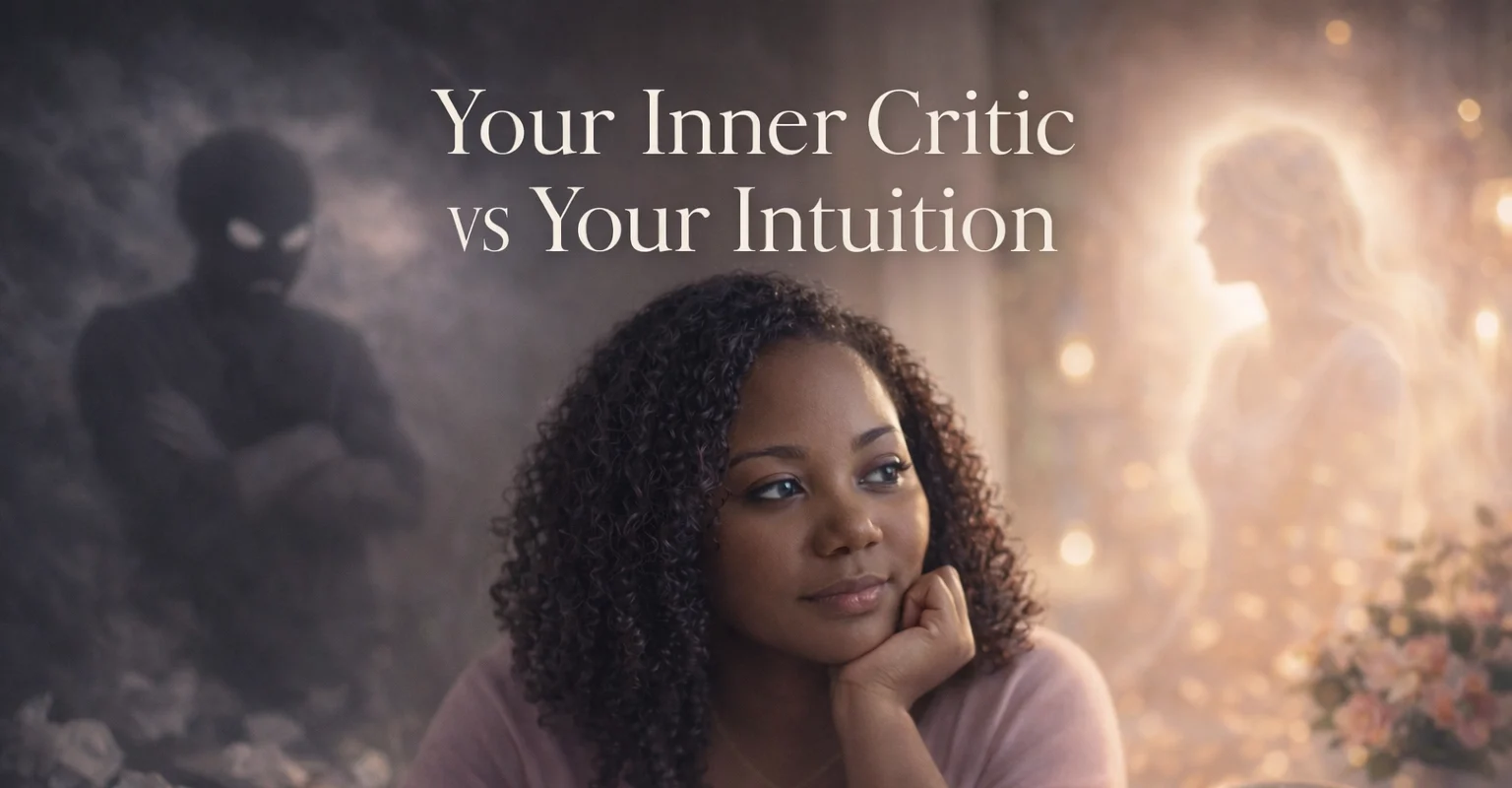 Inner Critic vs Intuition: How to Tell the Difference | Soulfully Maria %alt%