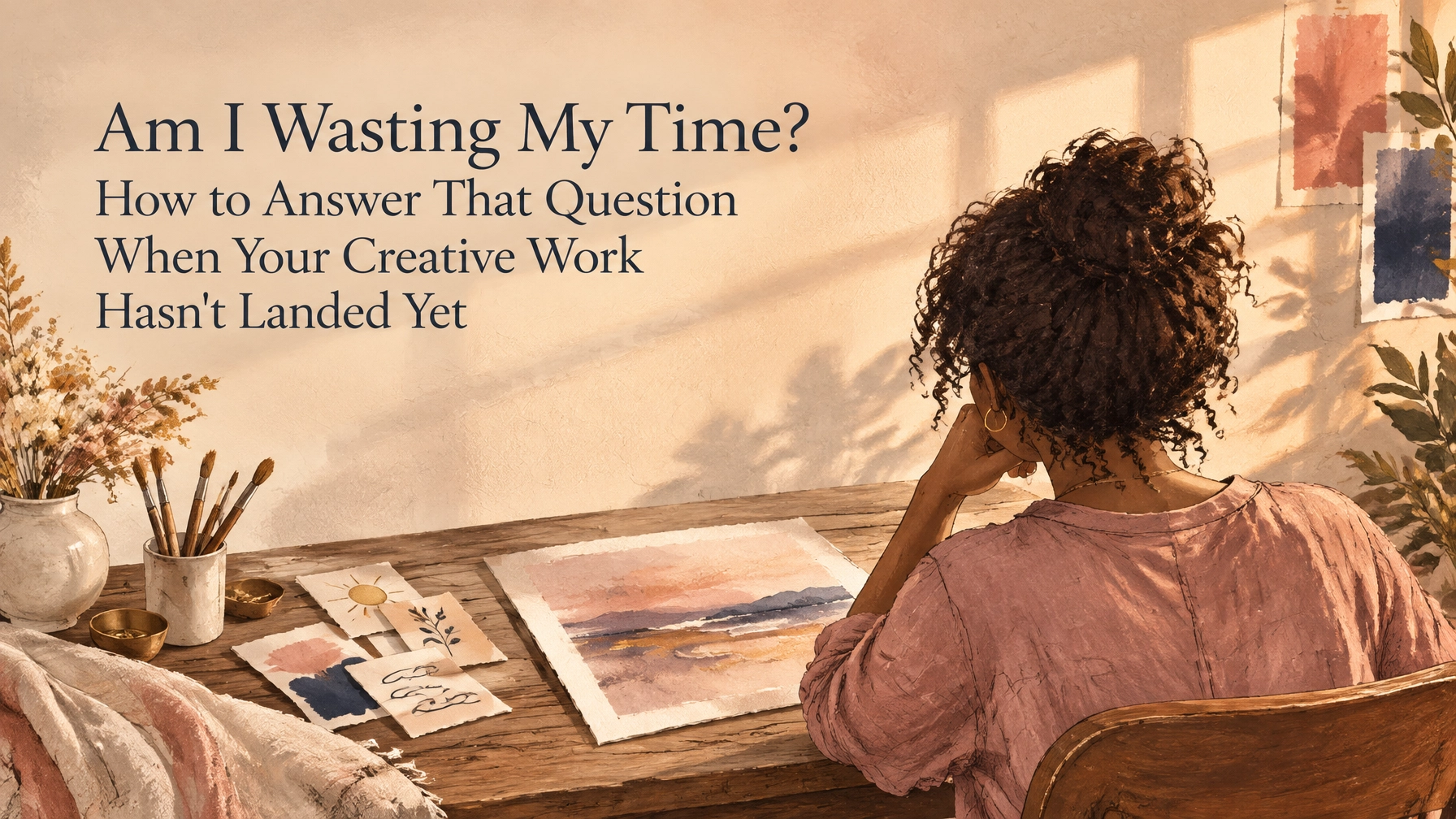 Am I Wasting My Time? How to Answer That Question When Your Creative Work Hasn’t Landed Yet | Soulfully Maria %alt%